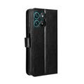 Motorola Moto G67 Power/G57 Power/G57 Custodia a portafoglio con supporto - Nera