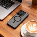 Custodia Tech-Protect Magmat per Motorola Moto G67 Power/G57 Power - Compatibile con MagSafe - Nero Opaco