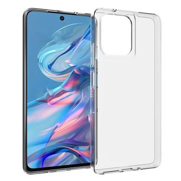 Custodia in TPU antiscivolo per Motorola Moto G75 - Trasparente