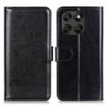 Motorola Moto G77/G67 Custodia a portafoglio con supporto - Nera