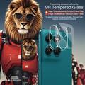 Imak 2-in-1 HD Camera Lens Pellicola protettiva in vetro temperato per Motorola Moto G77/G67