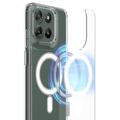 Custodia Ibrida per Motorola Moto G77 Power - compatibile con MagSafe - Trasparente