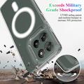 Custodia Ibrida per Motorola Moto G77 Power - compatibile con MagSafe - Trasparente