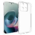 Custodia in silicone antiurto per Motorola Moto G77/G67 - Trasparente