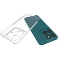 Custodia in silicone antiurto per Motorola Moto G77/G67 - Trasparente