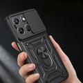 Custodia Motorola Moto G77/G67 Tech-Protect CamShield Pro - Nera