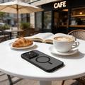 Custodia Tech-Protect Magmat per Motorola Moto G77/G67 - Compatibile con MagSafe - Nero Opaco