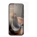 Protezione dello schermo in vetro temperato per Motorola Moto G77 - 9H - Case Friendly - Trasparente