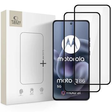 Protezione dello schermo in vetro temperato Motorola Moto G86/G86 Power Tech-Protect Glass Fit+ - 2 pz. - Nero