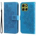 Custodia a portafoglio per Motorola Moto G86 serie Mandala - Blu