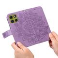 Custodia a portafoglio per Motorola Moto G86 serie Mandala