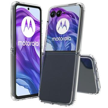 Custodia Ibrida Antigraffio per Motorola Razr 60 Ultra - Trasparente