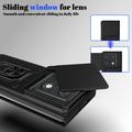 Custodia ibrida con anello rotante e protezione per fotocamera per Motorola Razr Fold - Nera