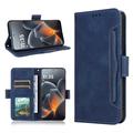Custodia a portafoglio per Motorola Signature - Blu