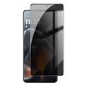 Proteggi Schermo in Vetro Temperato a Copertura Totale Privacy per Motorola Signature - Bordo Nero