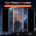 Proteggi Schermo in Vetro Temperato a Copertura Totale Privacy per Motorola Signature - Bordo Nero