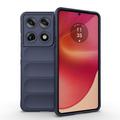 Cover in TPU Rugged per Motorola Signature - Blu Scuro