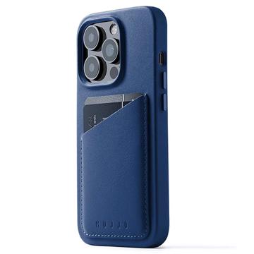 Custodia in Pelle iPhone 11 Pro Max Mujjo Wallet - Nera