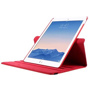 iPad Pro 12.9 Multi Practical Rotary Case - Red