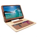 Custodia Folio Multifunzione per Lenovo Yoga Smart Tab - Marrone