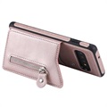 Samsung Galaxy S10 Multifunctional TPU Case with Stand - Rose Gold
