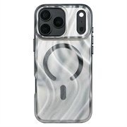 Custodia ibrida Scintillio magnetico Mutural per iPhone 18 Pro/17 Pro - Nera