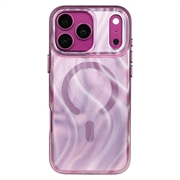 Custodia ibrida Scintillio magnetico Mutural per iPhone 18 Pro/17 Pro - Viola
