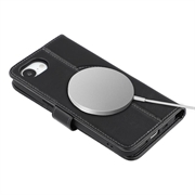 Custodia a portafoglio in pelle MyTPhone CardMate per iPhone 17e
