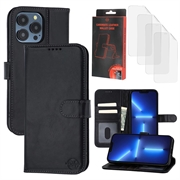 Custodia a portafoglio in pelle MyTPhone CardMate per iPhone 13 Pro Max/12 Pro Max