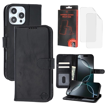 Custodia a portafoglio in pelle MyTPhone CardMate per iPhone 16 Pro