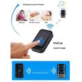 Campanello wireless impermeabile N189 - Spina UE, portata 200m, 52 melodie - Nero