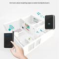 N193 Campanello wireless autoalimentato - 433MHz - Nero