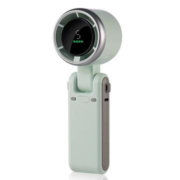 N607 Ventilatore portatile turbo pieghevole con cinghia - Verde