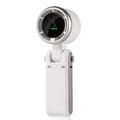 N607 Ventilatore portatile turbo pieghevole con cinghia - Bianco