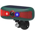 N911Y Allarme con sensore di movimento a infrarossi ad energia solare con deterrente sonoro e luminoso - Sistema repellente per animali