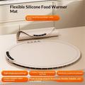 NCB-05 Tappetino riscaldante in silicone arrotolabile da 60cm per alimenti - 300W, display digitale, timer - Colore caffè latte