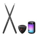 NX05 Bacchette per batteria somatosensoriali con altoparlante Bluetooth e sensore a pedale