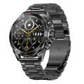 NX1 Pro Luxury Metal Business Smart Watch Monitoraggio della salute Bluetooth Calling Orologio sportivo impermeabile - Nero