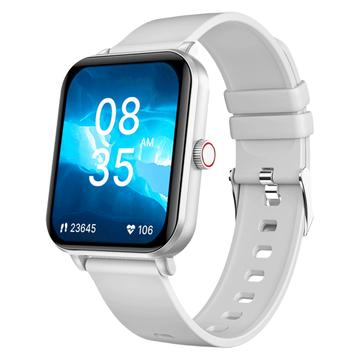 Niceboy Lite 4 Smartwatch con tracciamento della salute - Argento Artico
