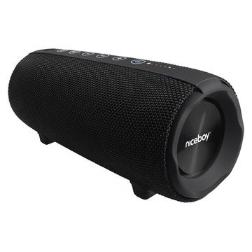 Niceboy Raze 3 Titan Altoparlante Bluetooth impermeabile con radio FM - 50W - Nero