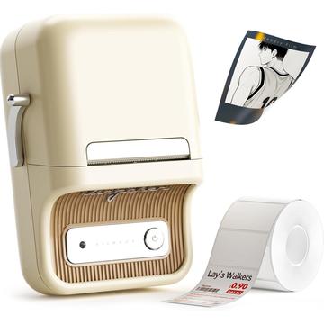 Stampante intelligente per etichette Niimbot B21 Pro - 300DPI - Beige
