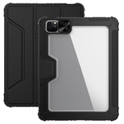Custodia Smart Folio Nillkin Bumper per iPad Air 11 (2024)/iPad Pro 11 2022/2021/2020/iPad Air 2022/2020 - Nera / Trasparente