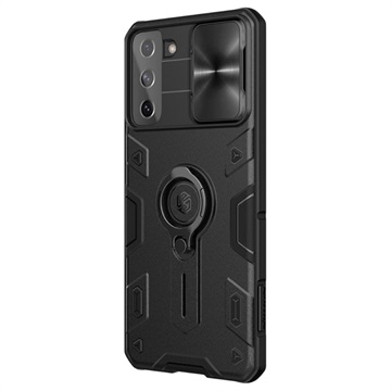 Custodia Ibrida Nillkin Textured per Xiaomi Redmi Note 8 Pro - Nera