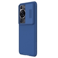 Custodia Ibrida Nillkin CamShield Pro per Huawei P60/P60 Pro - Blu