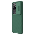 Custodia Ibrida Nillkin CamShield Pro per Huawei P60/P60 Pro - Verde