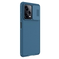 Custodia Ibrida Nillkin CamShield Pro per Xiaomi Redmi Note 12 Pro - Blu
