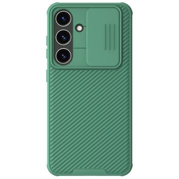 Custodia Ibrida Nillkin CamShield Pro Magnetic per Samsung Galaxy S24+ - Verde