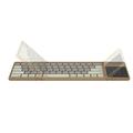 Nillkin Cube Pocket Tastiera Bluetooth pieghevole con touchpad - Khaki