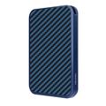 Portacarte Nillkin FiberMate in aramide con MagSafe e protezione RFID - Blu