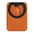 Portacarte Nillkin FiberMate in aramide con MagSafe e protezione RFID - Arancione